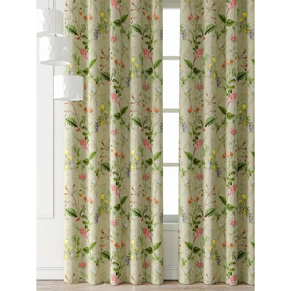 Фото 5 Комплект штор At home Базовая коллекция AT521720-240 на шторной ленте 240x150 см цвет бежевый Фото 5 Комплект штор At home Базовая коллекция AT521720-240 на шторной ленте 240x150 см цвет бежевый