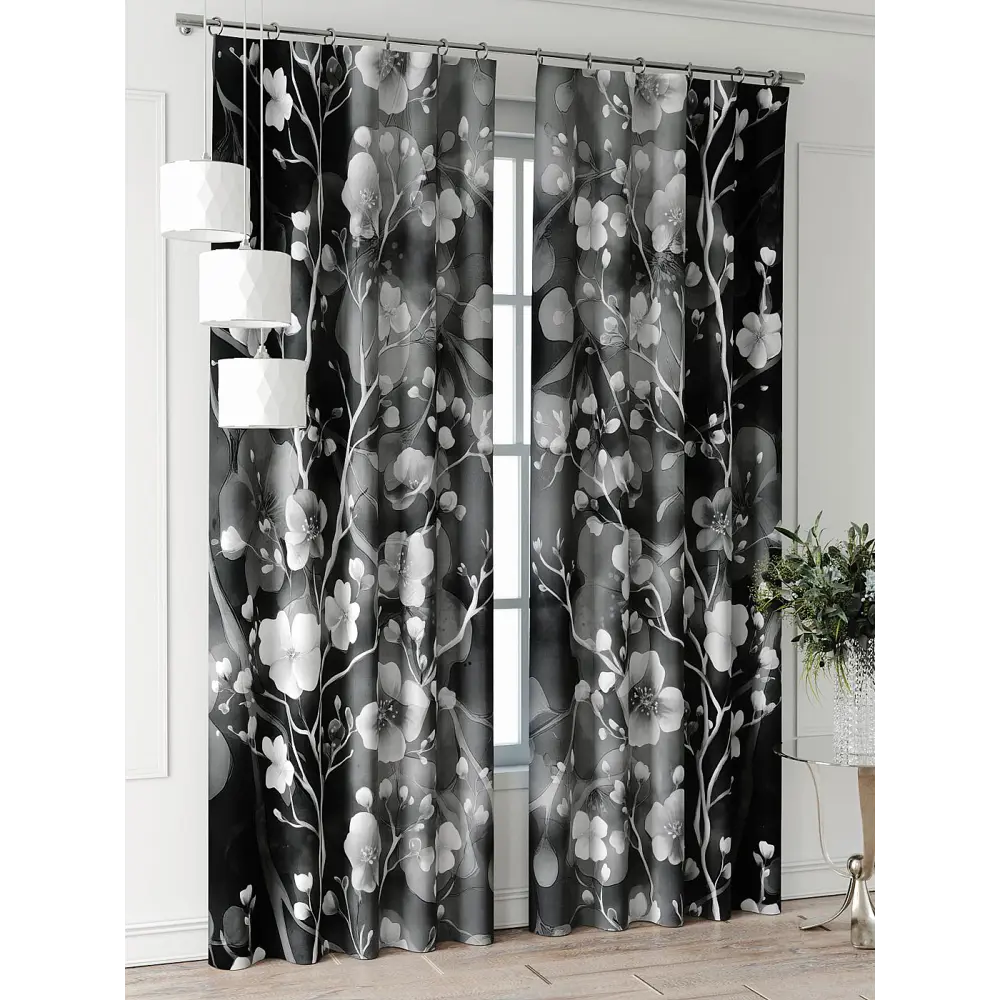 Фото Комплект штор At home Базовая коллекция AT521729-240 на шторной ленте 240x150 см цвет белый Фото Комплект штор At home Базовая коллекция AT521729-240 на шторной ленте 240x150 см цвет белый