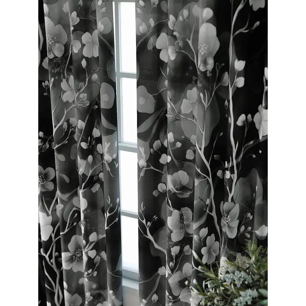 Фото 3 Комплект штор At home Базовая коллекция AT521729-240 на шторной ленте 240x150 см цвет белый Фото 3 Комплект штор At home Базовая коллекция AT521729-240 на шторной ленте 240x150 см цвет белый