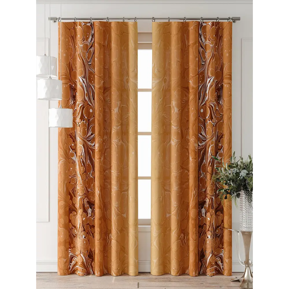 Фото 7 Комплект штор At home Базовая коллекция AT521733-240 на шторной ленте 240x150 см цвет белый