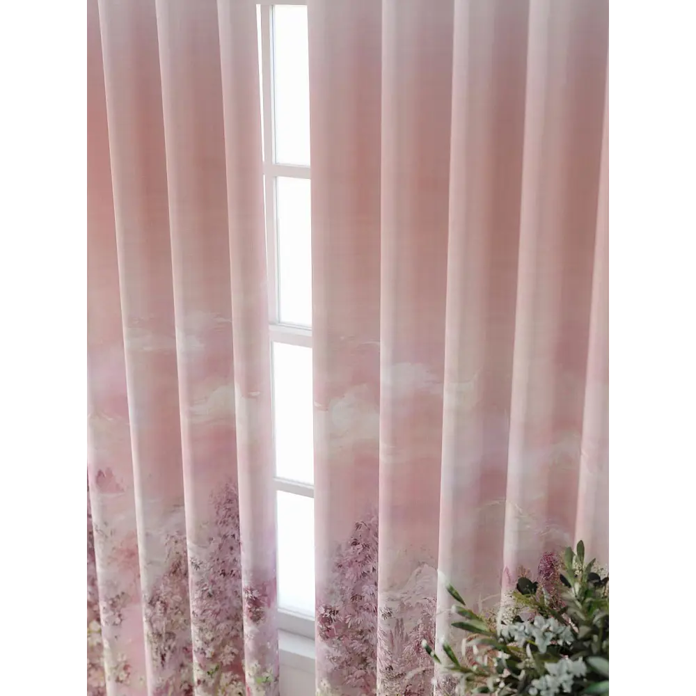 Фото 5 Комплект штор At home Базовая коллекция AT521741-240 на шторной ленте 240x150 см цвет белый Фото 5 Комплект штор At home Базовая коллекция AT521741-240 на шторной ленте 240x150 см цвет белый