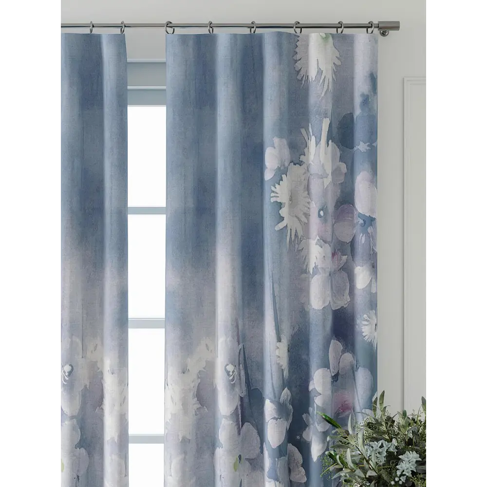 Фото 6 Комплект штор At home Базовая коллекция AT521750-240 на шторной ленте 240x150 см цвет белый