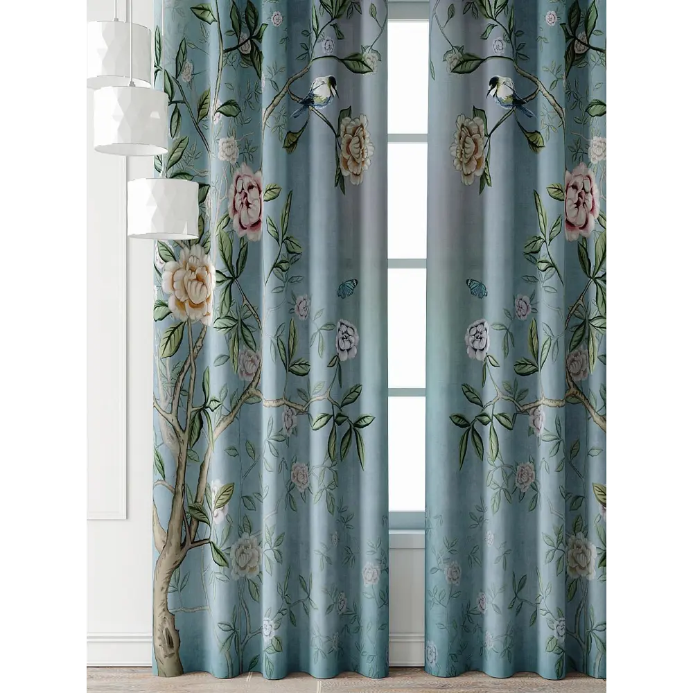 Фото 3 Комплект штор At home Базовая коллекция AT521772-240 на шторной ленте 240x150 см цвет бежевый Фото 3 Комплект штор At home Базовая коллекция AT521772-240 на шторной ленте 240x150 см цвет бежевый