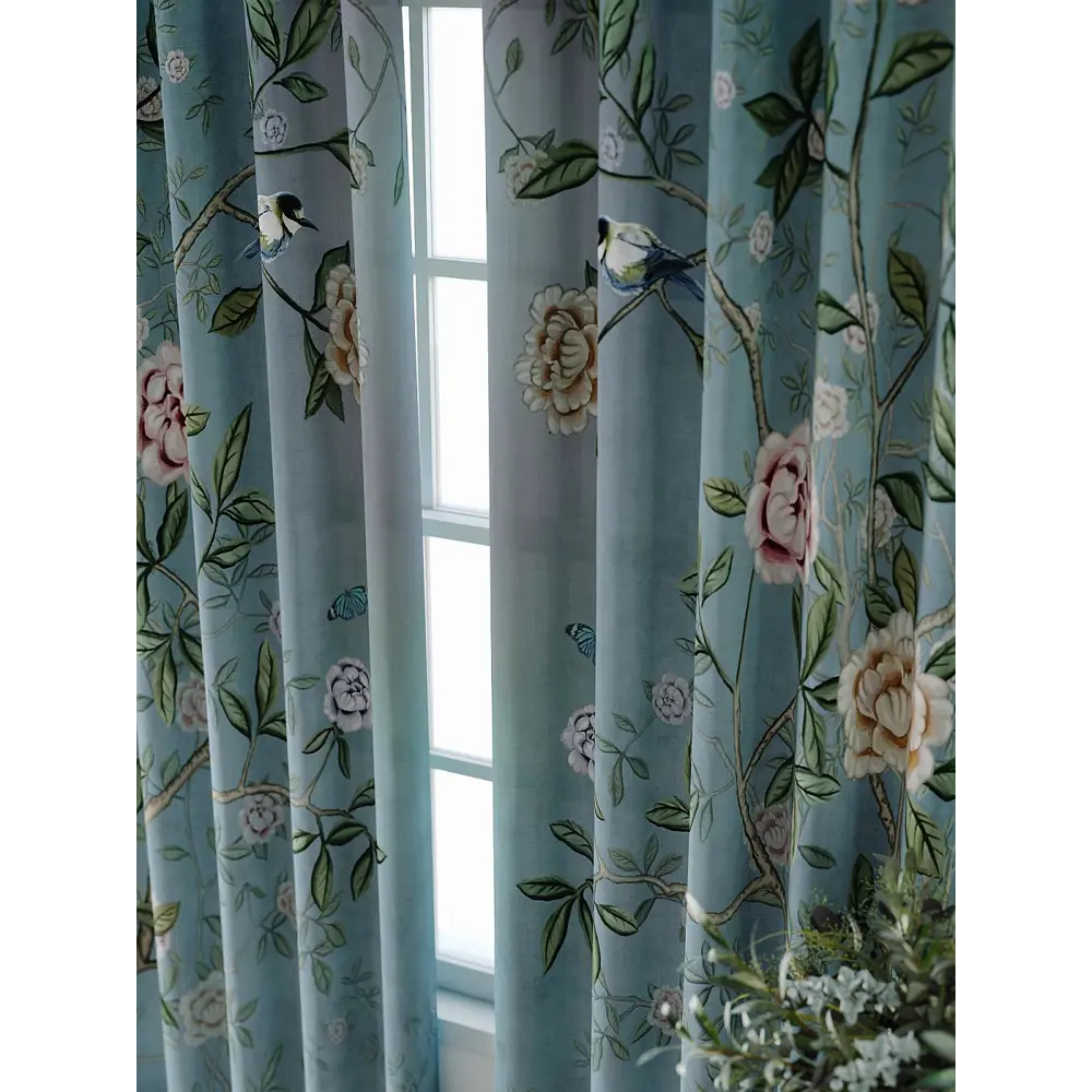 Фото 2 Комплект штор At home Базовая коллекция AT521772-240 на шторной ленте 240x150 см цвет бежевый Фото 2 Комплект штор At home Базовая коллекция AT521772-240 на шторной ленте 240x150 см цвет бежевый