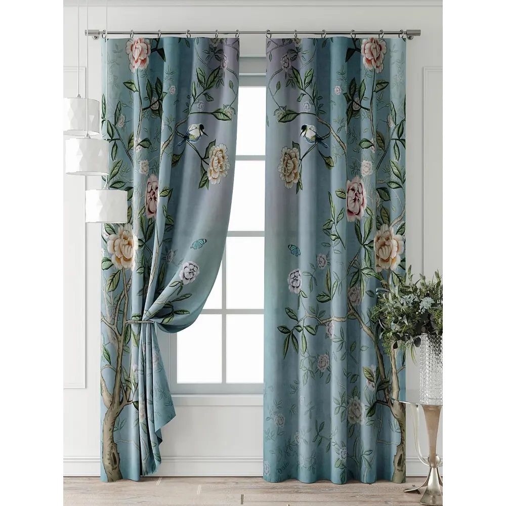 Фото Комплект штор At home Базовая коллекция AT521772-240 на шторной ленте 240x150 см цвет бежевый Фото Комплект штор At home Базовая коллекция AT521772-240 на шторной ленте 240x150 см цвет бежевый