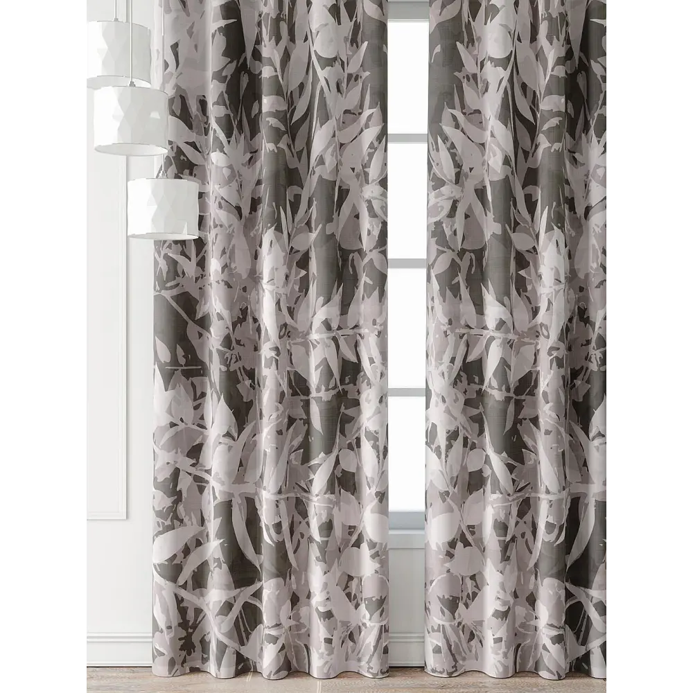 Фото 6 Комплект штор At home Базовая коллекция AT521787-240 на шторной ленте 240x150 см цвет бежевый Фото 6 Комплект штор At home Базовая коллекция AT521787-240 на шторной ленте 240x150 см цвет бежевый