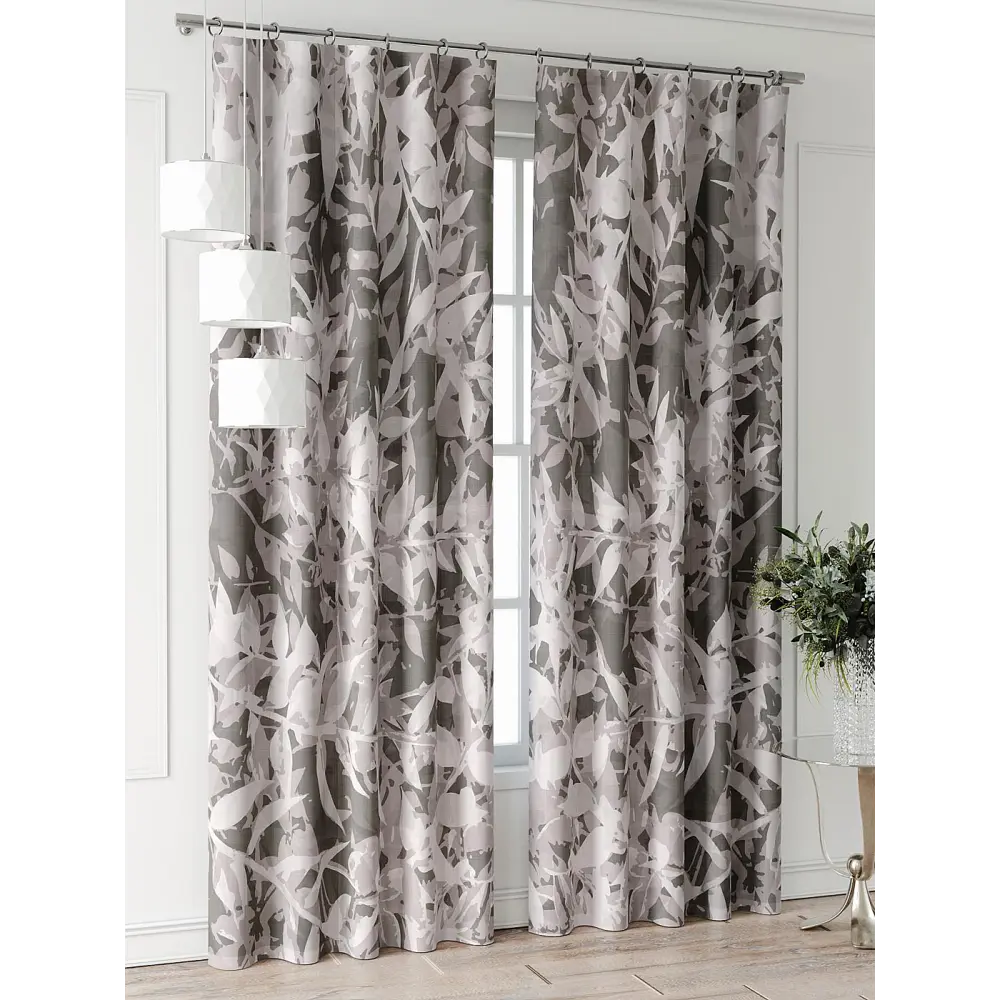 Фото 5 Комплект штор At home Базовая коллекция AT521787-240 на шторной ленте 240x150 см цвет бежевый Фото 5 Комплект штор At home Базовая коллекция AT521787-240 на шторной ленте 240x150 см цвет бежевый