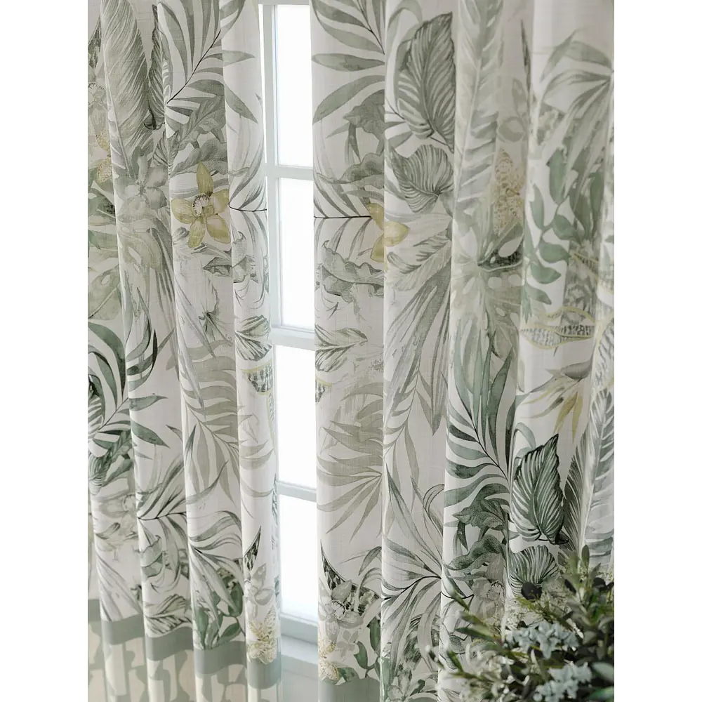 Фото 6 Комплект штор At home Базовая коллекция AT521825-240 на шторной ленте 240x150 см цвет бежевый Фото 6 Комплект штор At home Базовая коллекция AT521825-240 на шторной ленте 240x150 см цвет бежевый