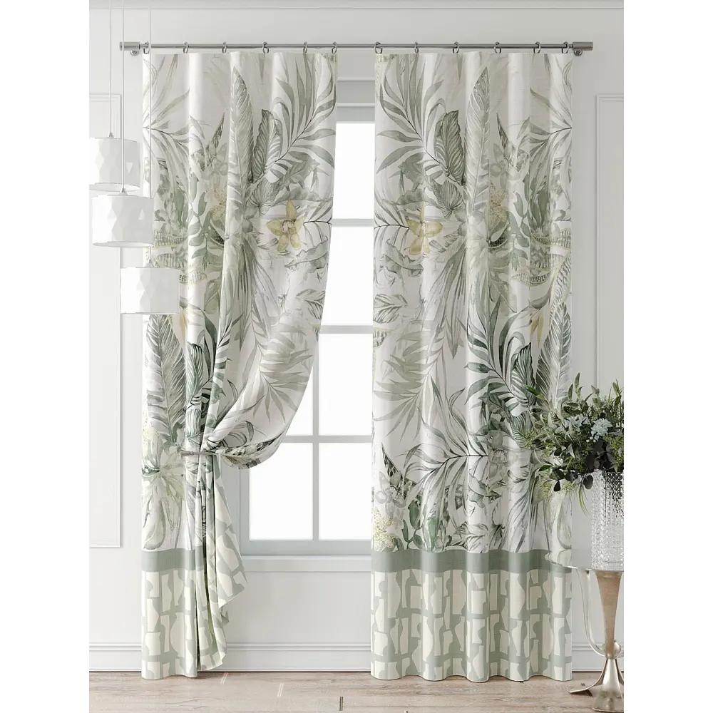 Фото Комплект штор At home Базовая коллекция AT521825-240 на шторной ленте 240x150 см цвет бежевый Фото Комплект штор At home Базовая коллекция AT521825-240 на шторной ленте 240x150 см цвет бежевый