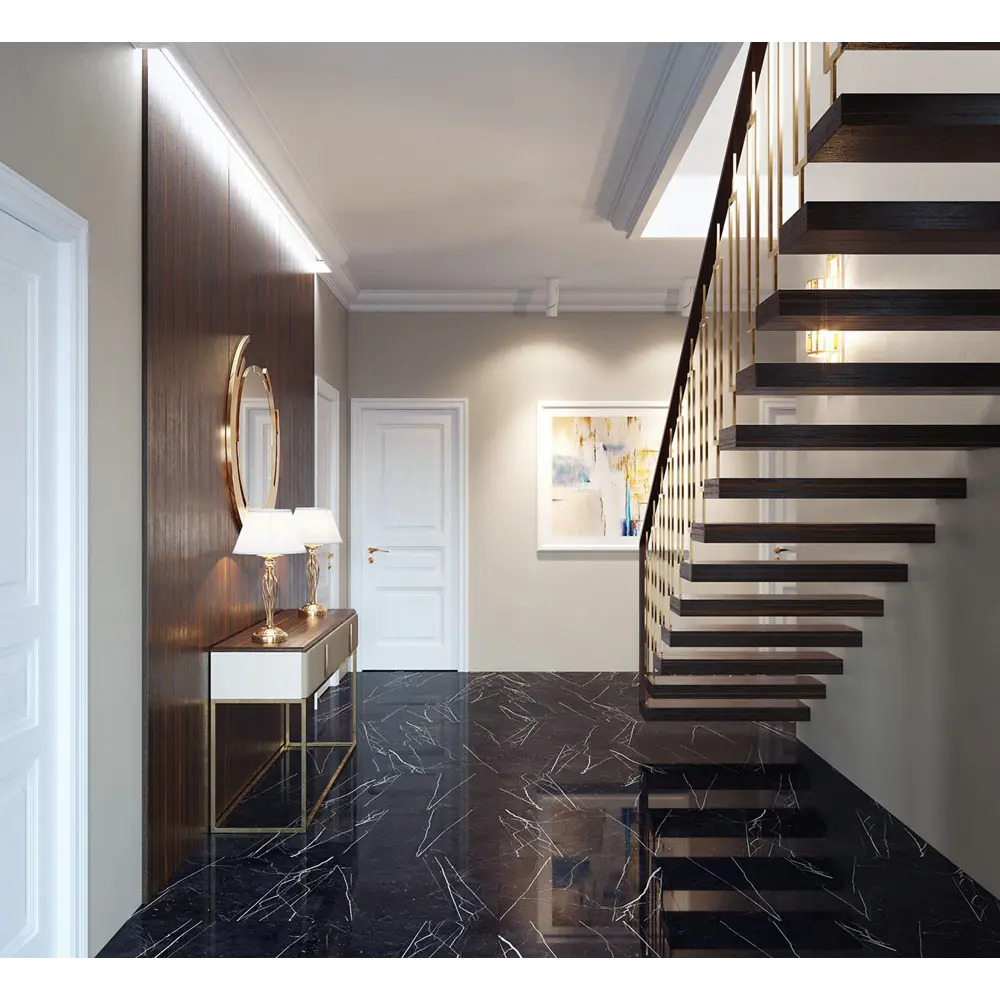 Фото Керамогранит Staro Oasis Conical Black Polished 60x60см цвет черный Фото Керамогранит Staro Oasis Conical Black Polished 60x60см цвет черный