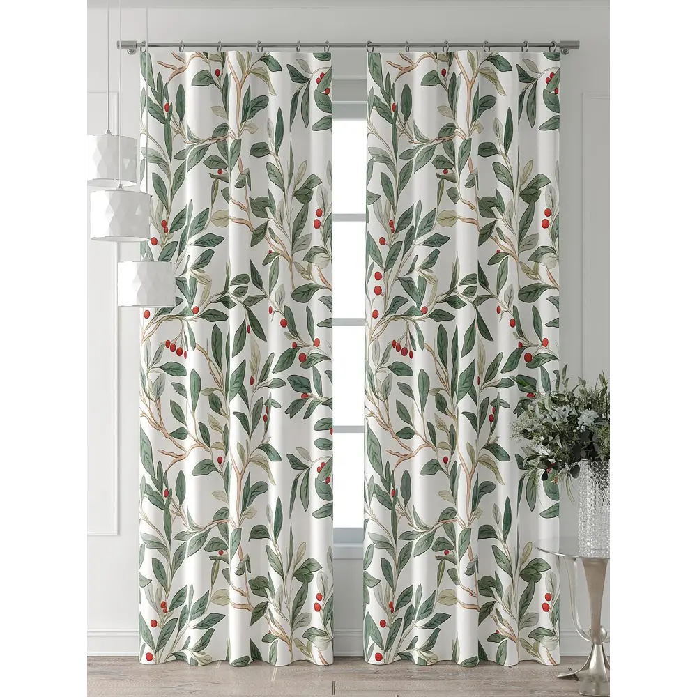 Фото 3 Комплект штор At home Базовая коллекция AT521506-240 на шторной ленте 240x150 см цвет бежевый