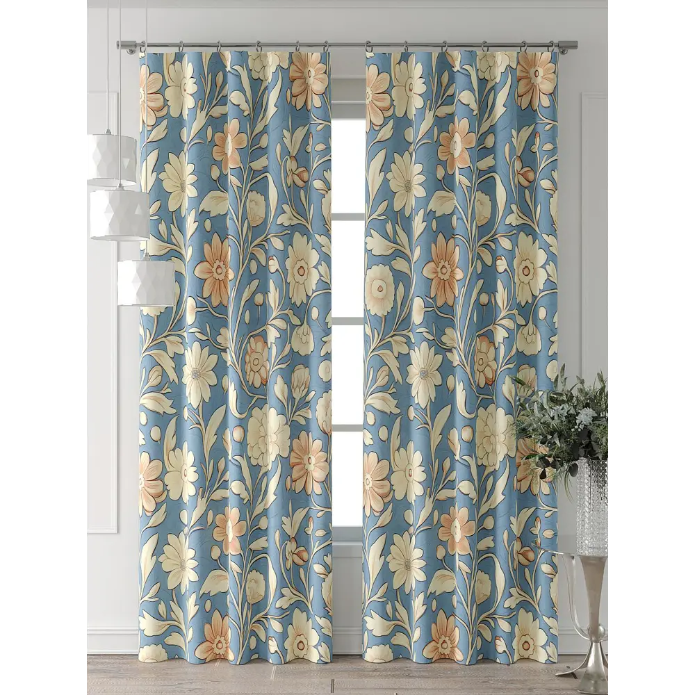 Фото 2 Комплект штор At home Базовая коллекция AT521516-240 на шторной ленте 240x150 см цвет бежевый Фото 2 Комплект штор At home Базовая коллекция AT521516-240 на шторной ленте 240x150 см цвет бежевый