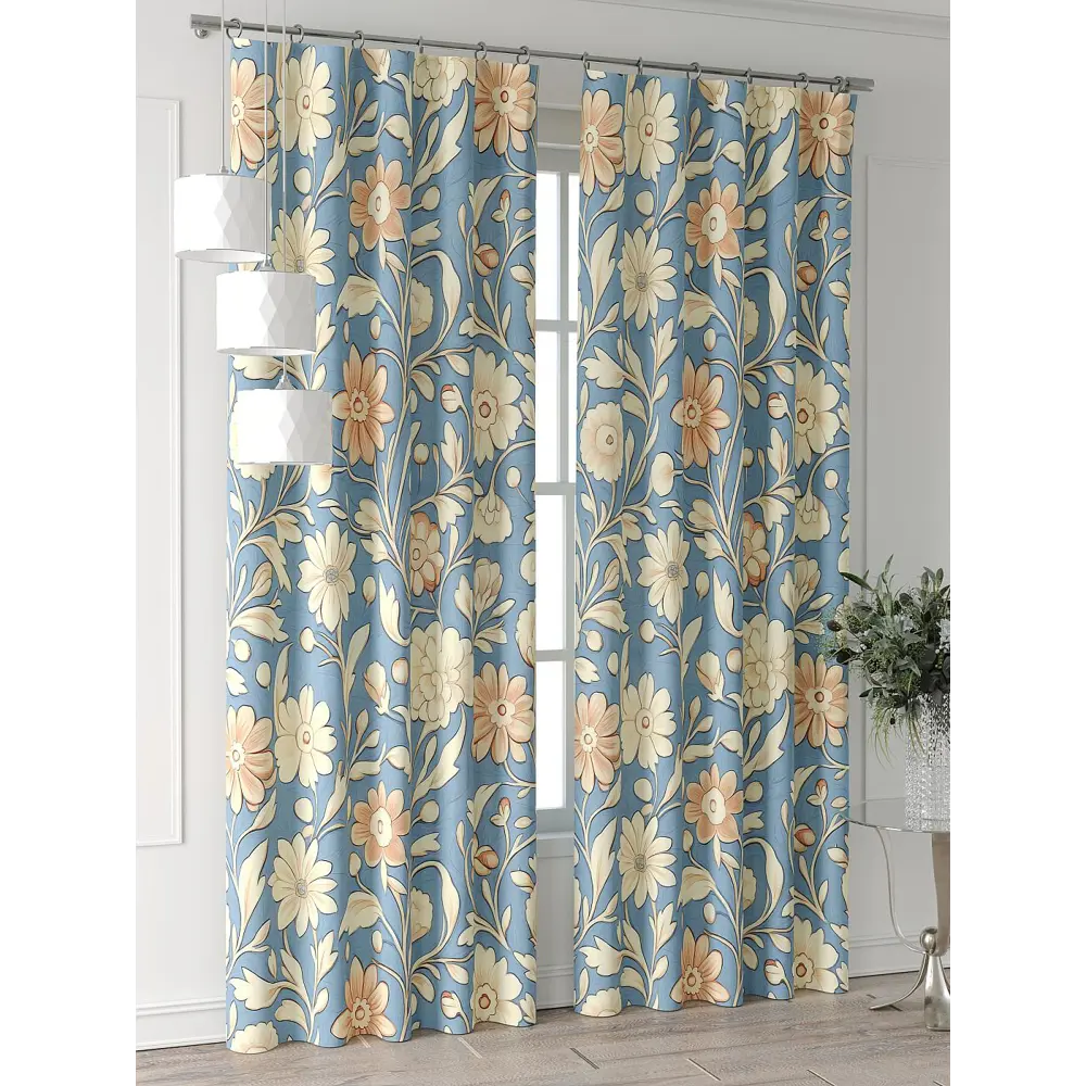 Фото 5 Комплект штор At home Базовая коллекция AT521516-240 на шторной ленте 240x150 см цвет бежевый Фото 5 Комплект штор At home Базовая коллекция AT521516-240 на шторной ленте 240x150 см цвет бежевый