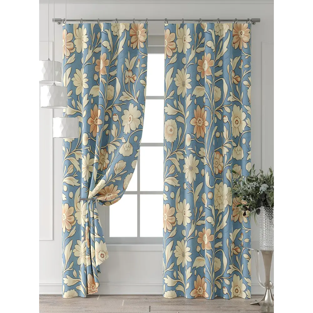 Фото 4 Комплект штор At home Базовая коллекция AT521516-240 на шторной ленте 240x150 см цвет бежевый Фото 4 Комплект штор At home Базовая коллекция AT521516-240 на шторной ленте 240x150 см цвет бежевый