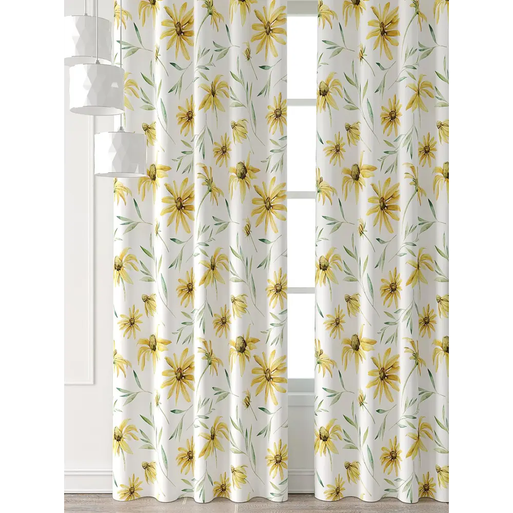 Фото 5 Комплект штор At home Базовая коллекция AT521549-240 на шторной ленте 240x150 см цвет белый Фото 5 Комплект штор At home Базовая коллекция AT521549-240 на шторной ленте 240x150 см цвет белый