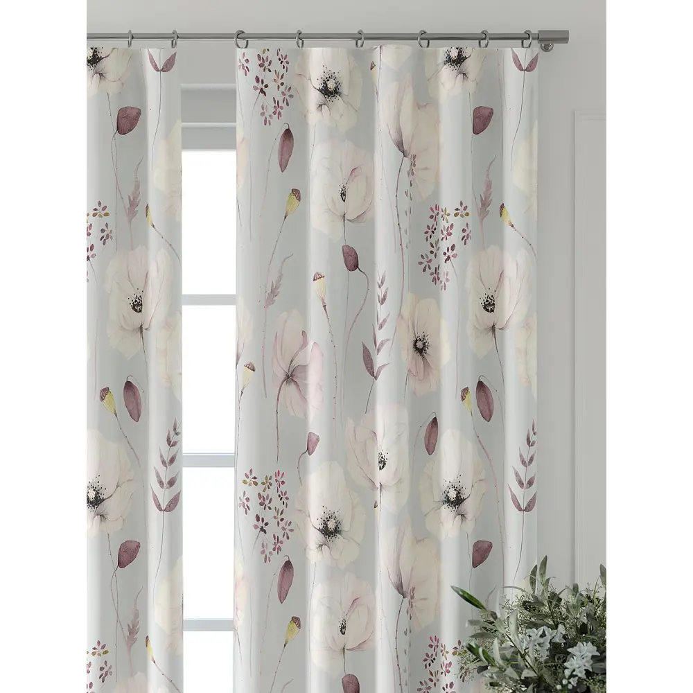 Фото 6 Комплект штор At home Базовая коллекция AT521557-240 на шторной ленте 240x150 см цвет бежевый Фото 6 Комплект штор At home Базовая коллекция AT521557-240 на шторной ленте 240x150 см цвет бежевый