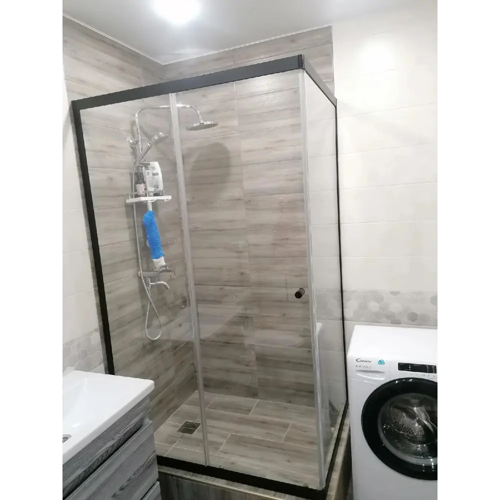 Фото 2 Душевой уголок РусАк Классик СТ 80-Ч квадратный 79x79см Фото 2 Душевой уголок РусАк Классик СТ 80-Ч квадратный 79x79см