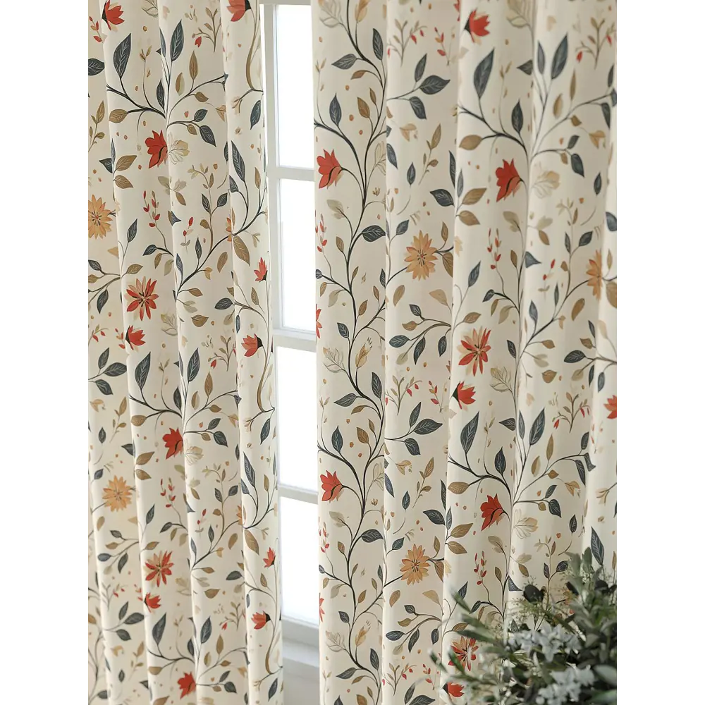 Фото 3 Комплект штор At home Базовая коллекция AT521566-240 на шторной ленте 240x150 см цвет бежевый