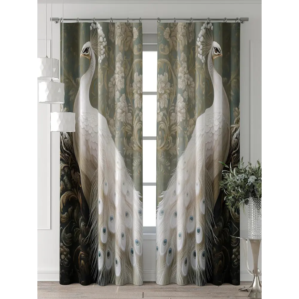 Фото 6 Комплект штор At home Базовая коллекция AT521358-240 на шторной ленте 240x150 см цвет бежевый Фото 6 Комплект штор At home Базовая коллекция AT521358-240 на шторной ленте 240x150 см цвет бежевый