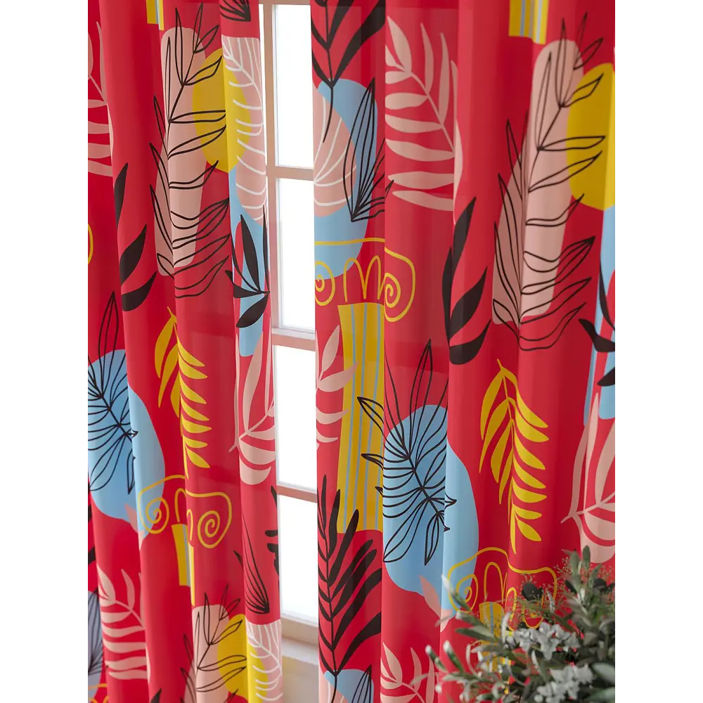 Фото 2 Комплект штор At home Базовая коллекция AT521977-250 на шторной ленте 250x150 см цвет бежевый