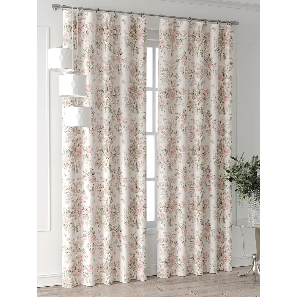 Фото 4 Комплект штор At home Базовая коллекция AT521510-250 на шторной ленте 250x150 см цвет бежевый Фото 4 Комплект штор At home Базовая коллекция AT521510-250 на шторной ленте 250x150 см цвет бежевый