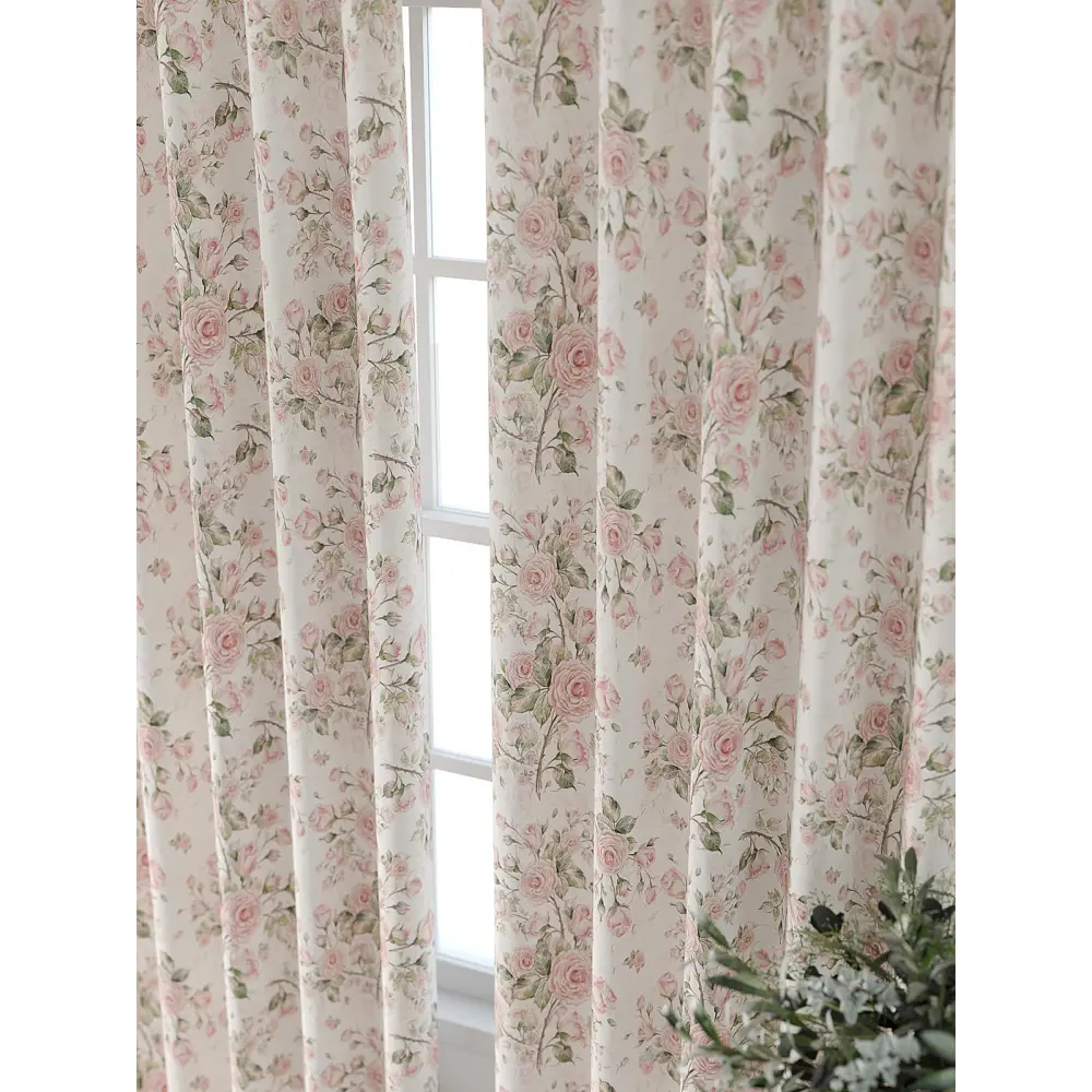 Фото 2 Комплект штор At home Базовая коллекция AT521510-250 на шторной ленте 250x150 см цвет бежевый Фото 2 Комплект штор At home Базовая коллекция AT521510-250 на шторной ленте 250x150 см цвет бежевый