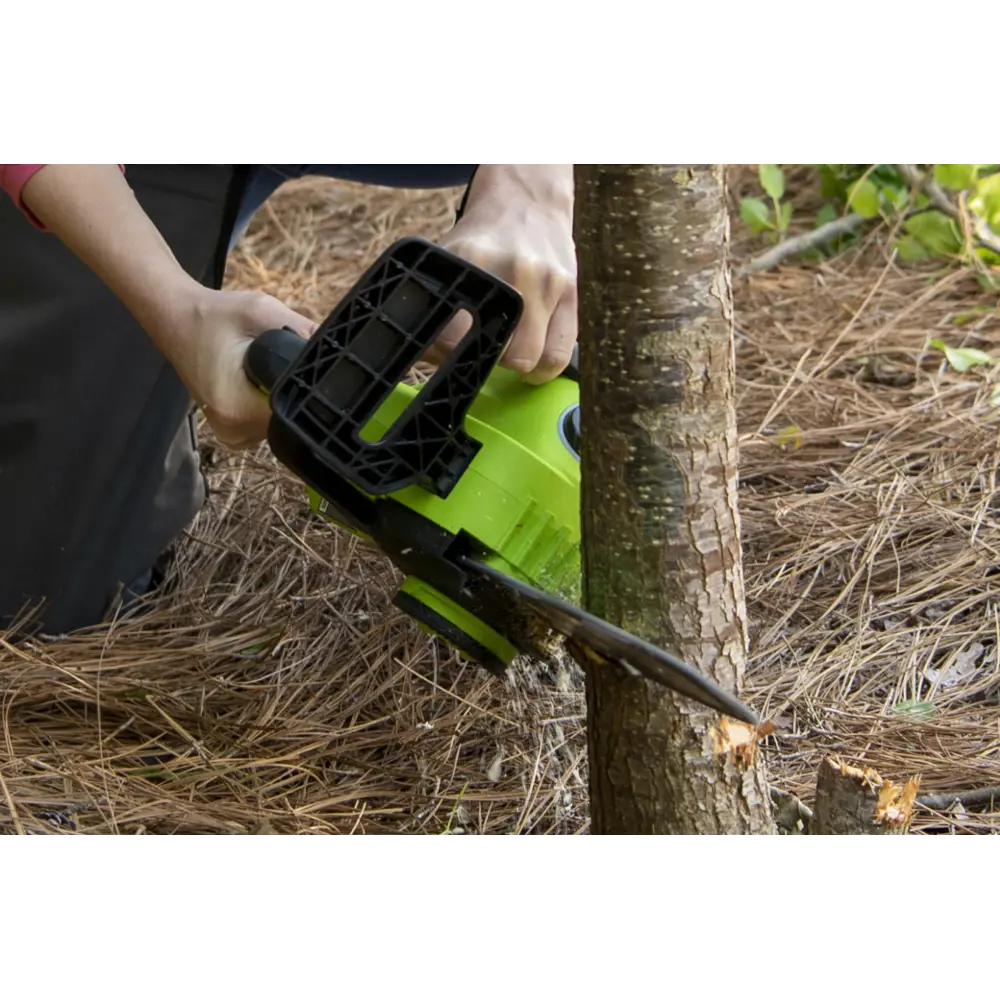 Фото 2 Пила аккумуляторная бесщёточная Greenworks Gd24cs30 нск 24 В шина 30 см АКБ и ЗУ не в комплекте Фото 2 Пила аккумуляторная бесщёточная Greenworks Gd24cs30 нск 24 В шина 30 см АКБ и ЗУ не в комплекте