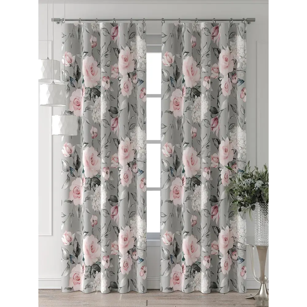 Фото 3 Комплект штор At home Базовая коллекция AT521531-250 на шторной ленте 250x150 см цвет белый Фото 3 Комплект штор At home Базовая коллекция AT521531-250 на шторной ленте 250x150 см цвет белый