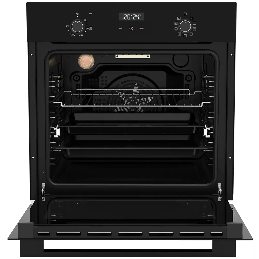 Фото 2 Встраиваемый духовой шкаф Haier HOX-P09NTB 59.5х59.5х56.7 см цвет черный Фото 2 Встраиваемый духовой шкаф Haier HOX-P09NTB 59.5х59.5х56.7 см цвет черный