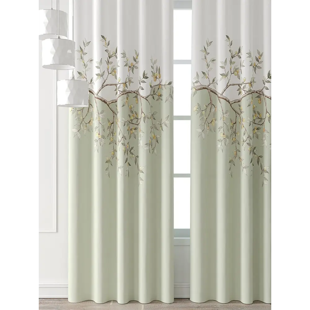 Фото 4 Комплект штор At home Базовая коллекция AT521579-250 на шторной ленте 250x150 см цвет бежевый