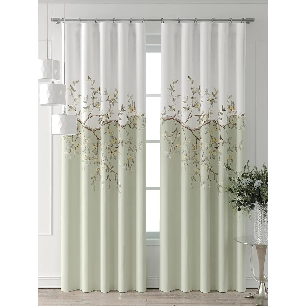 Фото 5 Комплект штор At home Базовая коллекция AT521579-250 на шторной ленте 250x150 см цвет бежевый