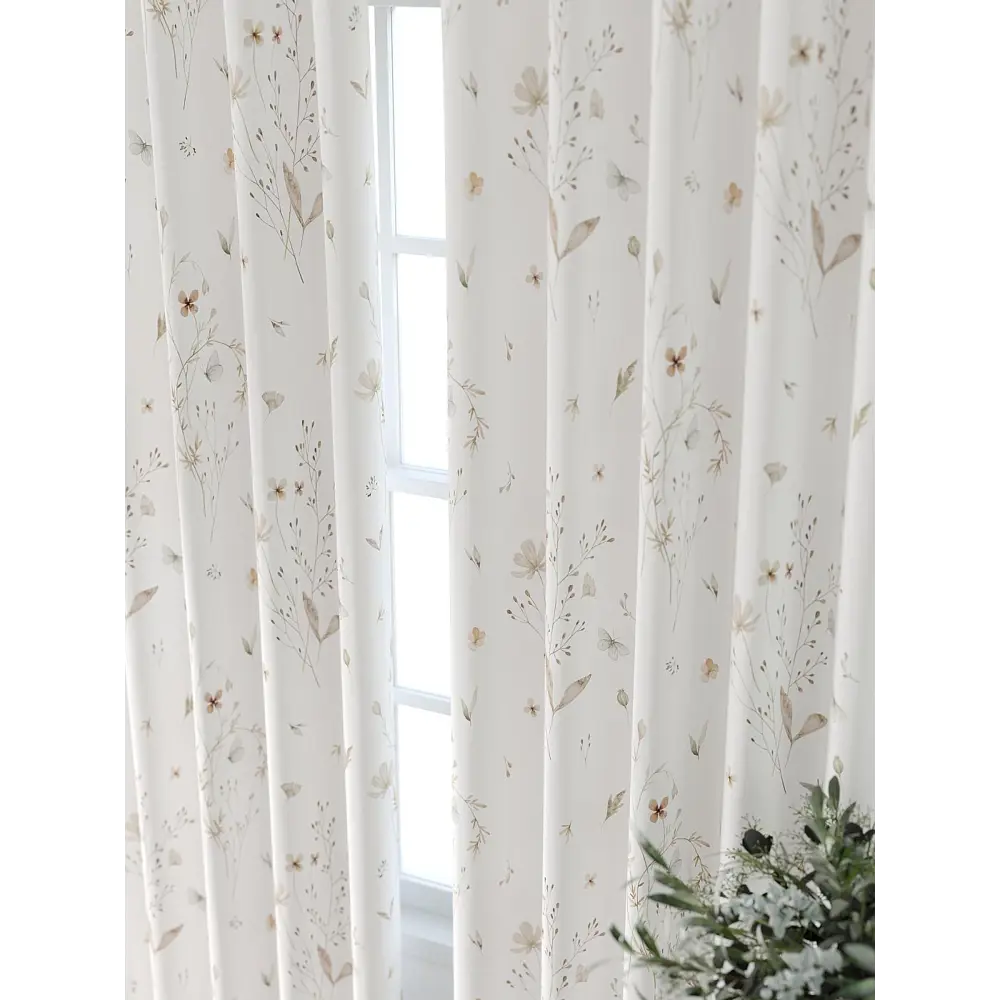 Фото 6 Комплект штор At home Базовая коллекция AT521584-250 на шторной ленте 250x150 см цвет бежевый Фото 6 Комплект штор At home Базовая коллекция AT521584-250 на шторной ленте 250x150 см цвет бежевый