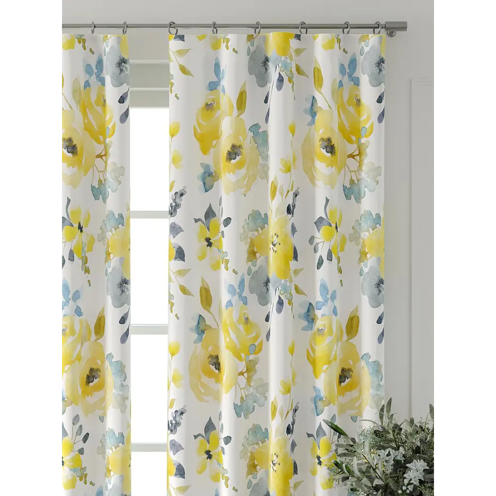 Фото 4 Комплект штор At home Базовая коллекция AT521952-260 на шторной ленте 260x150 см цвет белый