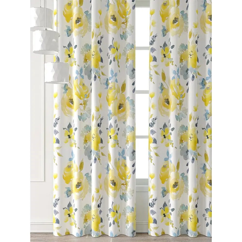 Фото 3 Комплект штор At home Базовая коллекция AT521952-260 на шторной ленте 260x150 см цвет белый