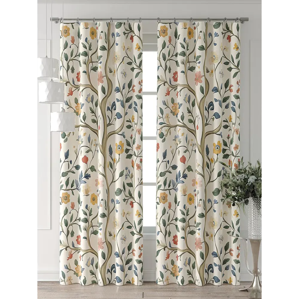 Фото 6 Комплект штор At home Базовая коллекция AT521568-260 на шторной ленте 260x150 см цвет зеленый Фото 6 Комплект штор At home Базовая коллекция AT521568-260 на шторной ленте 260x150 см цвет зеленый