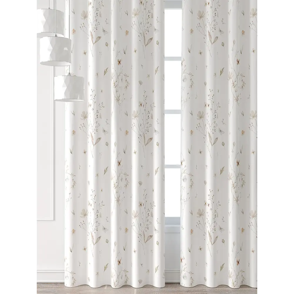 Фото 2 Комплект штор At home Базовая коллекция AT521584-260 на шторной ленте 260x150 см цвет бежевый