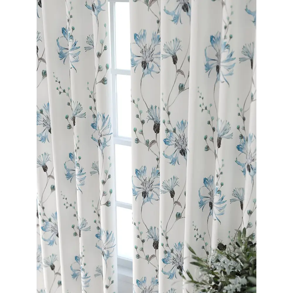 Фото 6 Комплект штор At home Базовая коллекция AT521533-260 на шторной ленте 260x150 см цвет белый