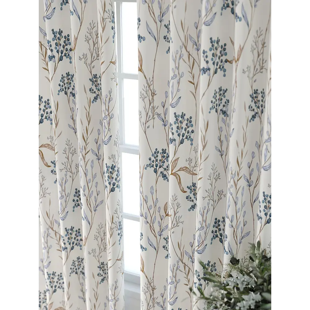 Фото 7 Комплект штор At home Базовая коллекция AT521545-260 на шторной ленте 260x150 см цвет бежевый