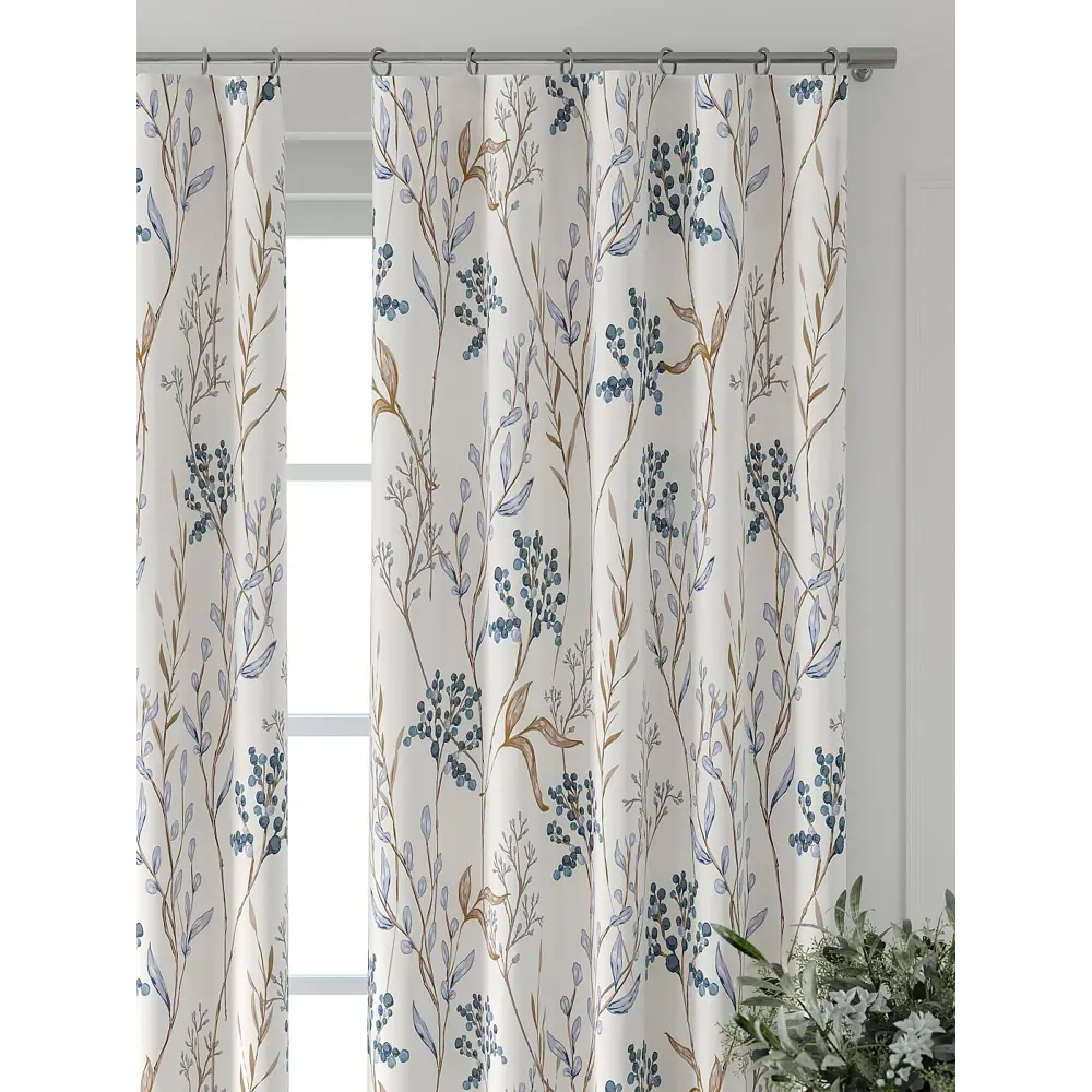 Фото 5 Комплект штор At home Базовая коллекция AT521545-260 на шторной ленте 260x150 см цвет бежевый