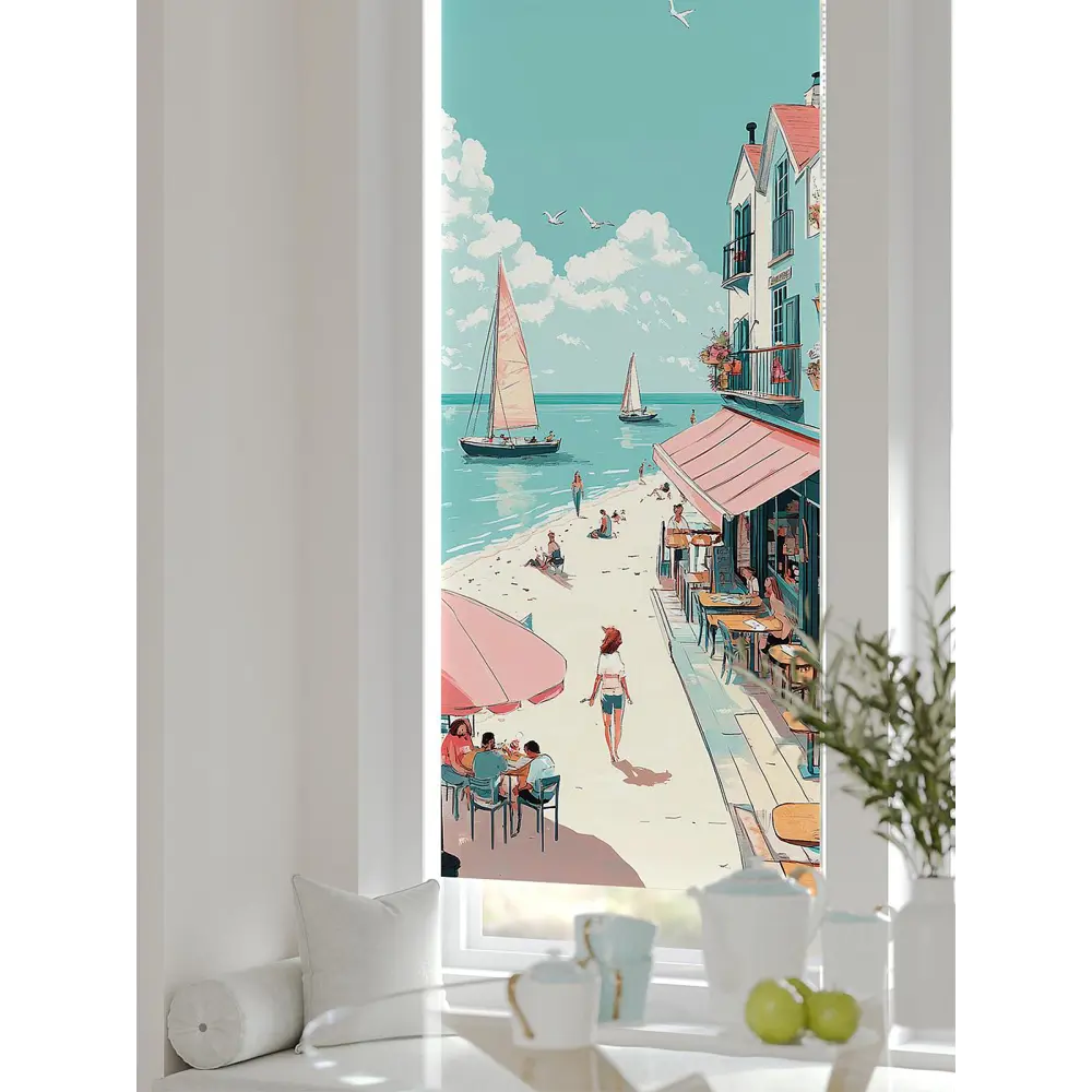 Фото 4 Рулонная штора блэкаут At Home Рилварт AT783525068 68x170 см, цвет бежевый Фото 4 Рулонная штора блэкаут At Home Рилварт AT783525068 68x170 см, цвет бежевый