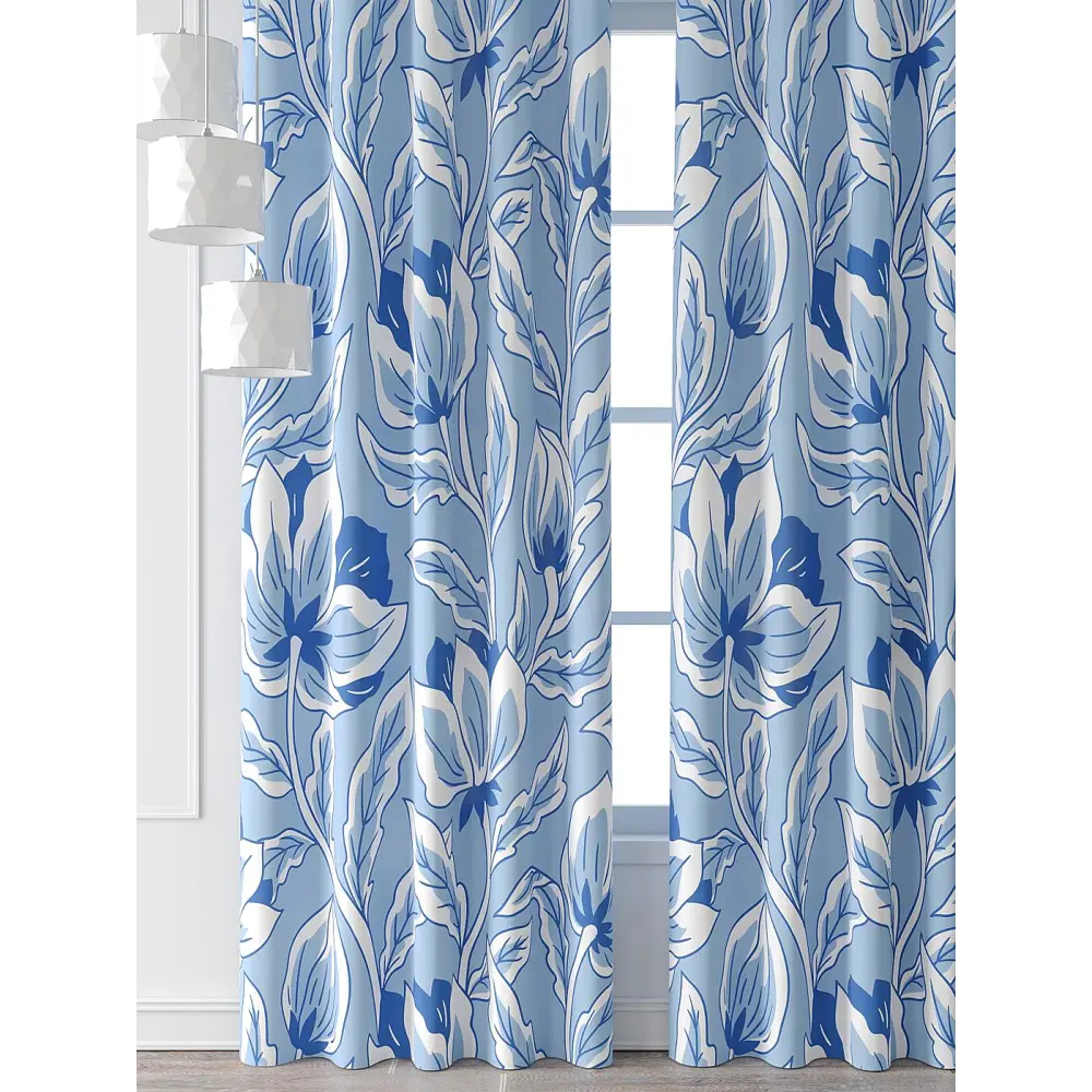 Фото 7 Комплект штор At home Базовая коллекция AT521943-270 на шторной ленте 270x150 см цвет белый