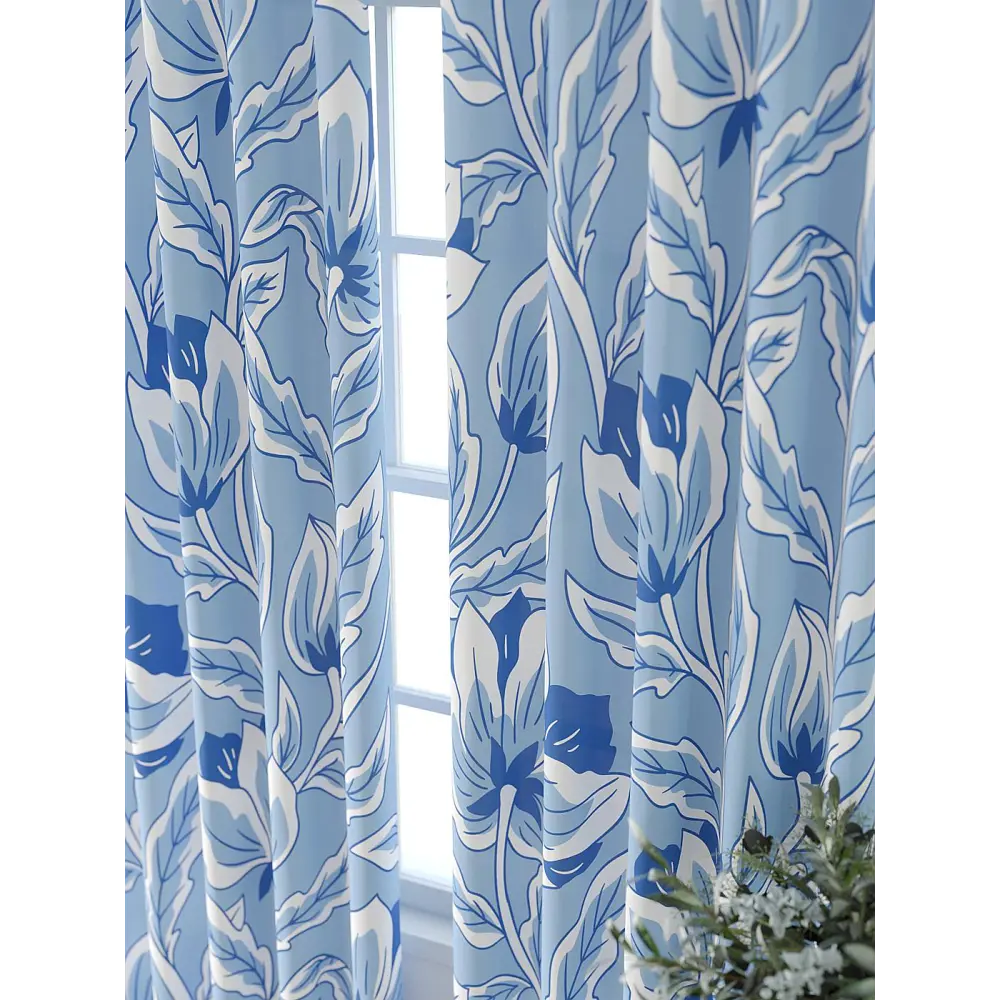 Фото 4 Комплект штор At home Базовая коллекция AT521943-270 на шторной ленте 270x150 см цвет белый