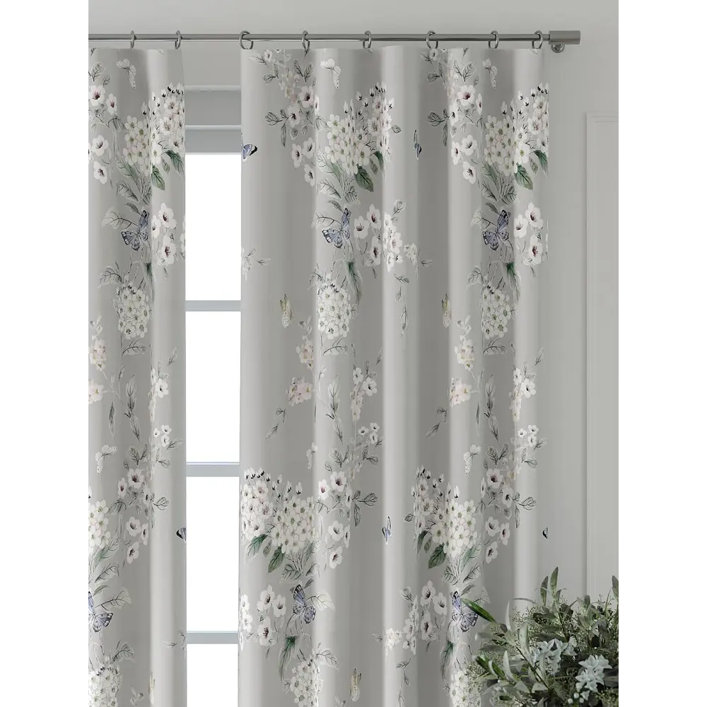 Фото 3 Комплект штор At home Базовая коллекция AT521962-270 на шторной ленте 270x150 см цвет серый Фото 3 Комплект штор At home Базовая коллекция AT521962-270 на шторной ленте 270x150 см цвет серый