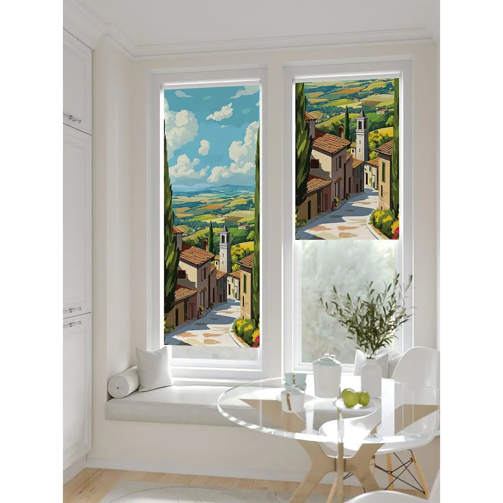 Фото 3 Рулонная штора блэкаут At Home Рилварт AT783499068 68x170 см, цвет бежевый Фото 3 Рулонная штора блэкаут At Home Рилварт AT783499068 68x170 см, цвет бежевый