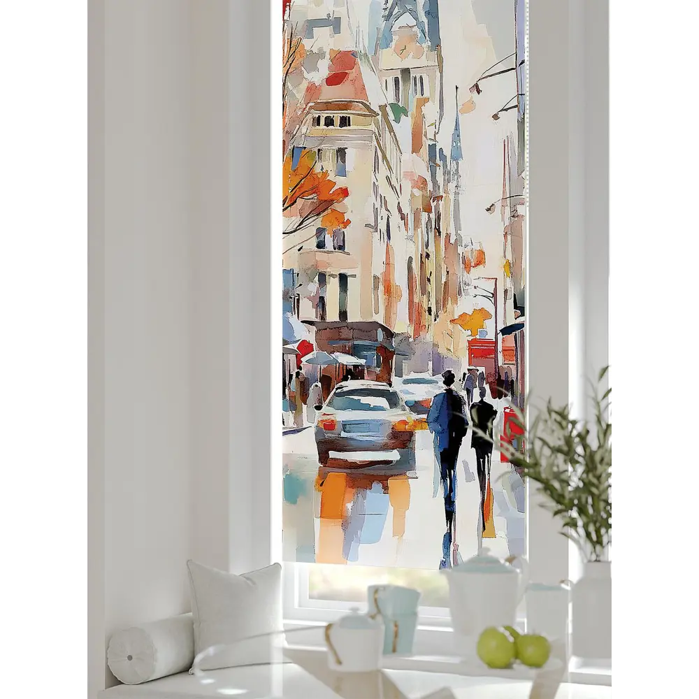 Фото 4 Рулонная штора блэкаут At Home Рилварт AT783472068 68x170 см, цвет бежевый Фото 4 Рулонная штора блэкаут At Home Рилварт AT783472068 68x170 см, цвет бежевый
