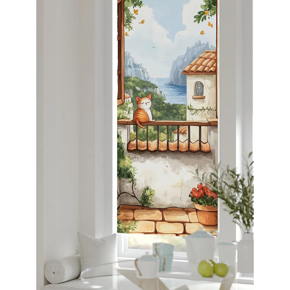 Фото 4 Рулонная штора блэкаут At Home Рилварт AT783471068 68x170 см, цвет бежевый Фото 4 Рулонная штора блэкаут At Home Рилварт AT783471068 68x170 см, цвет бежевый