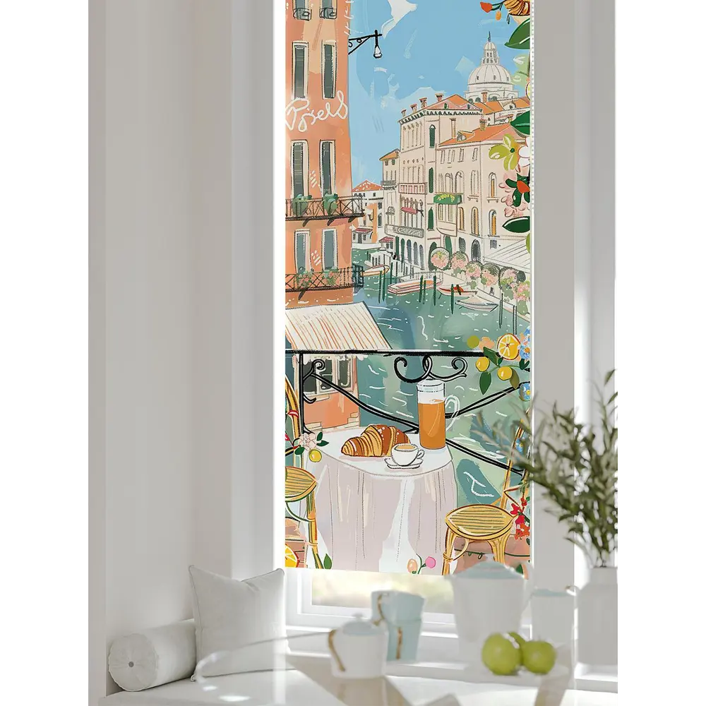 Фото 4 Рулонная штора блэкаут At Home Рилварт AT783463068 68x170 см, цвет бежевый Фото 4 Рулонная штора блэкаут At Home Рилварт AT783463068 68x170 см, цвет бежевый