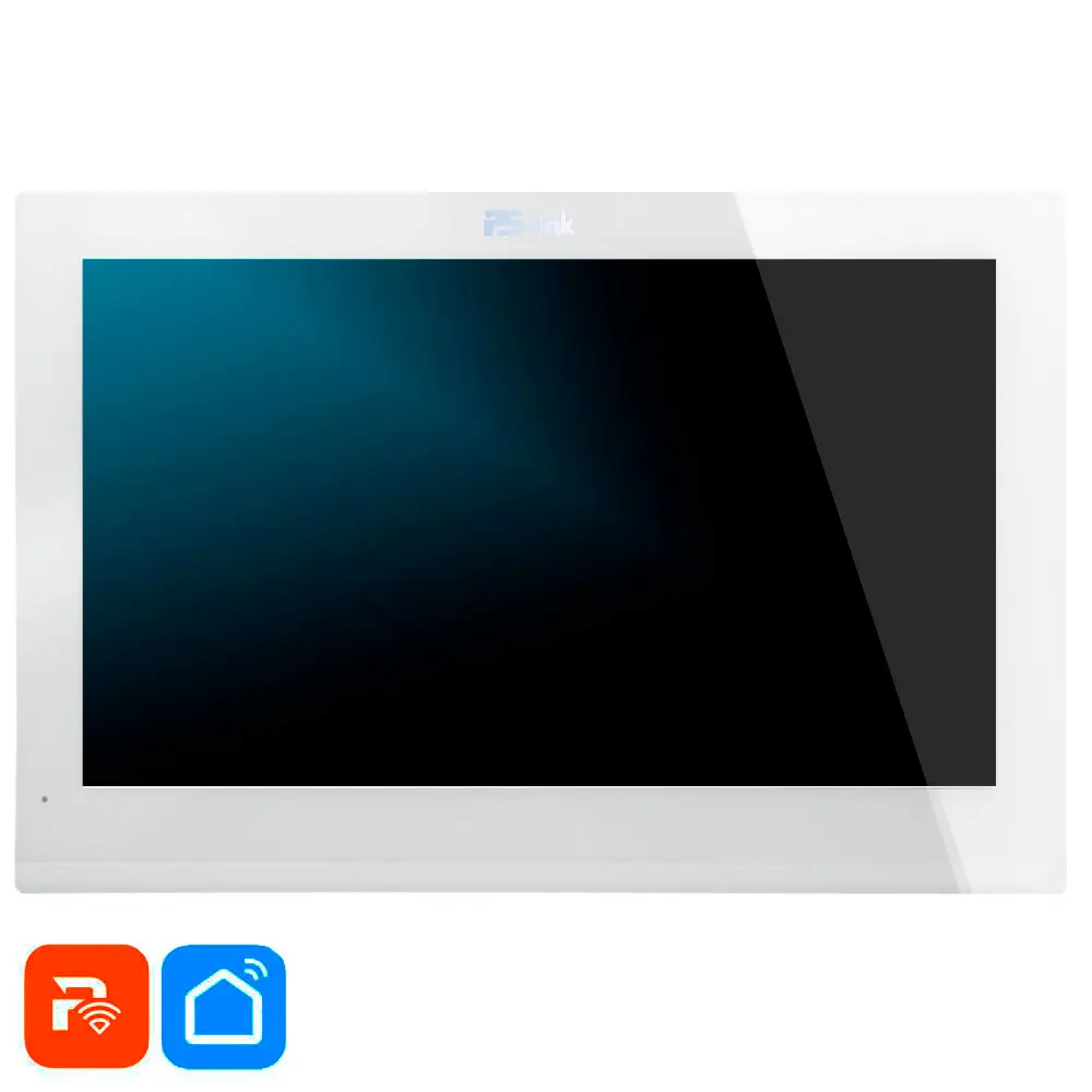 Фото 2 Видеодомофон Ps-link KIT-130TDP-MG 10" цвет белый Фото 2 Видеодомофон Ps-link KIT-130TDP-MG 10" цвет белый