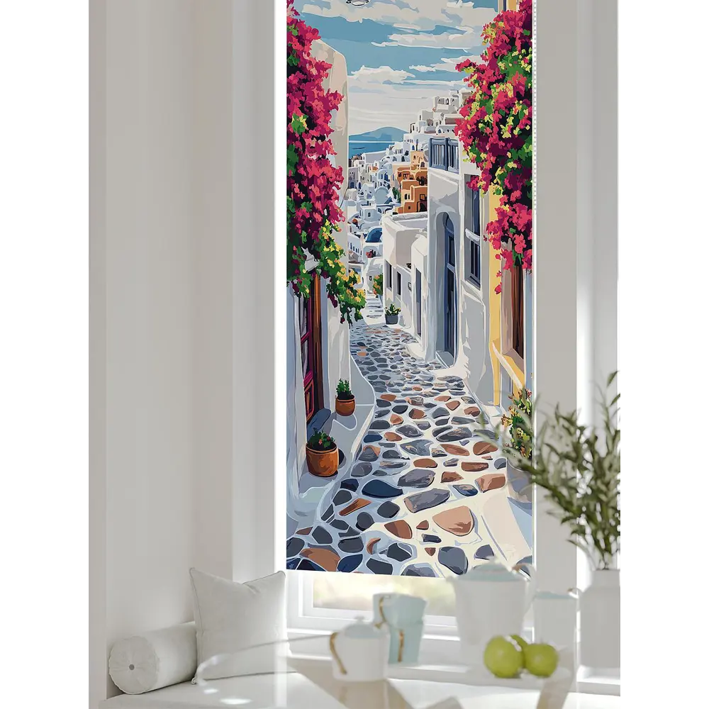 Фото 4 Рулонная штора блэкаут At Home Рилварт AT783455068 68x170 см, цвет белый Фото 4 Рулонная штора блэкаут At Home Рилварт AT783455068 68x170 см, цвет белый