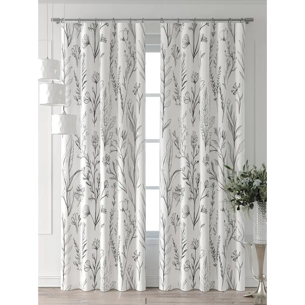 Фото 2 Комплект штор At home Базовая коллекция AT521565-270 на шторной ленте 270x150 см цвет белый Фото 2 Комплект штор At home Базовая коллекция AT521565-270 на шторной ленте 270x150 см цвет белый